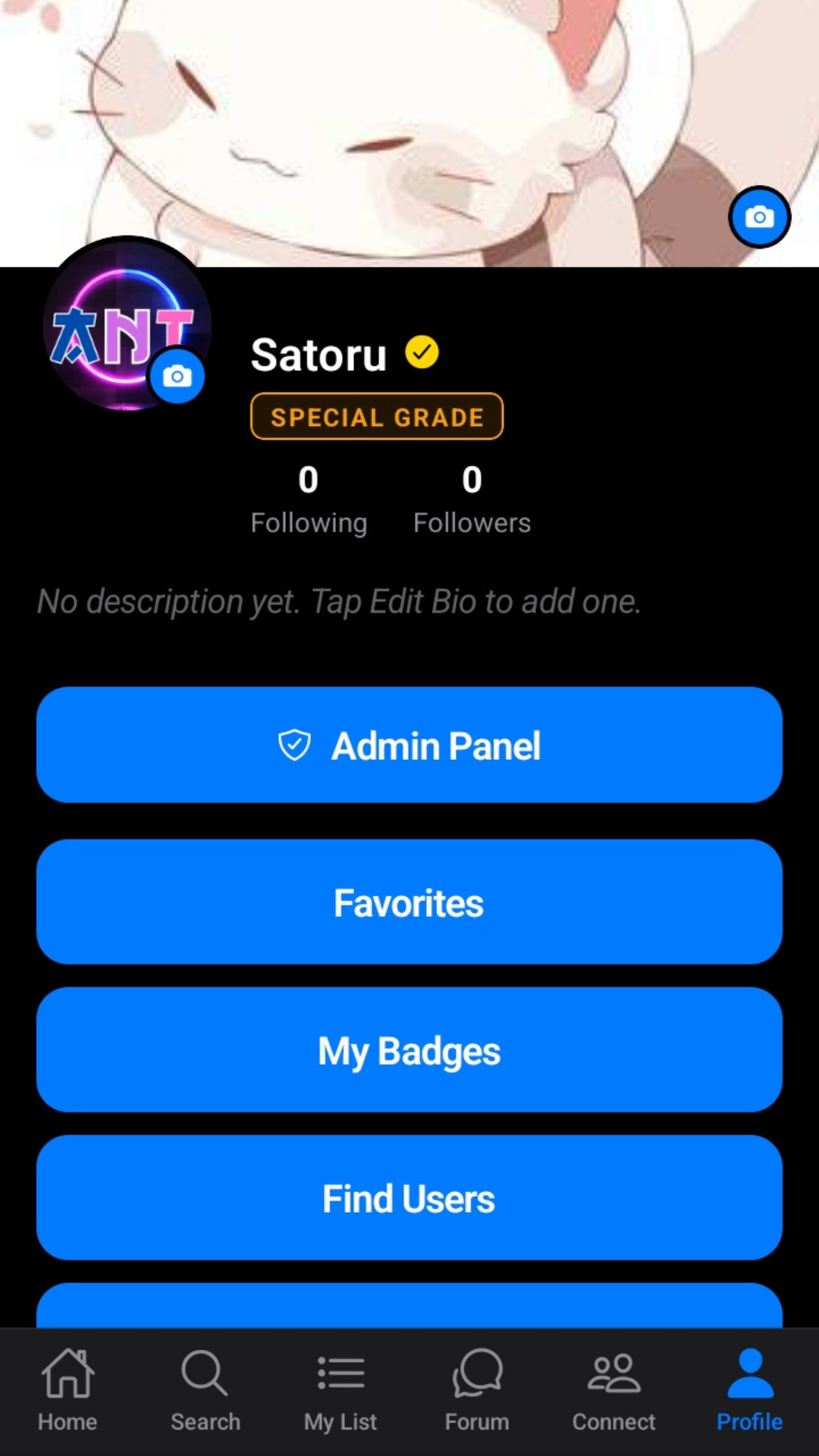 USER PROFILE